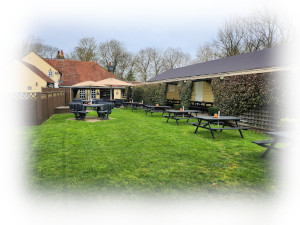 The Hut Pub Garden